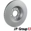 Jeu de 2 disques de frein avant JP GROUP 1163207500 - Visuel 2