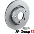 Jeu de 2 disques de frein avant JP GROUP 1163207800 - Visuel 1