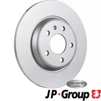 Jeu de 2 disques de frein avant JP GROUP 1163207900