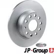 Jeu de 2 disques de frein avant JP GROUP 1163208000 - Visuel 1