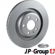 Jeu de 2 disques de frein avant JP GROUP 1163208100 - Visuel 1