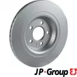Jeu de 2 disques de frein avant JP GROUP 1163208100 - Visuel 2