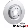 Jeu de 2 disques de frein arrière JP GROUP 1163208300 - Visuel 1