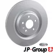 Jeu de 2 disques de frein avant JP GROUP 1163208400 - Visuel 1
