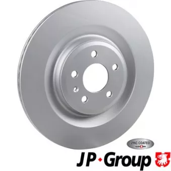 Jeu de 2 disques de frein avant JP GROUP 1163208400
