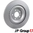 Jeu de 2 disques de frein avant JP GROUP 1163208400 - Visuel 2
