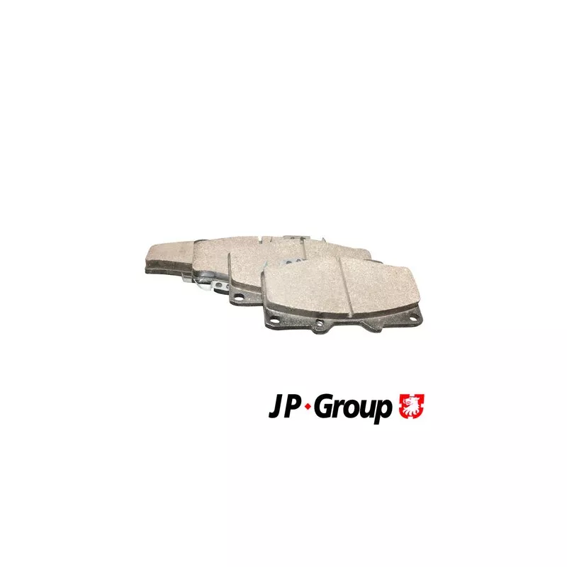 Jeu de 4 plaquettes de frein avant JP GROUP 1163607310