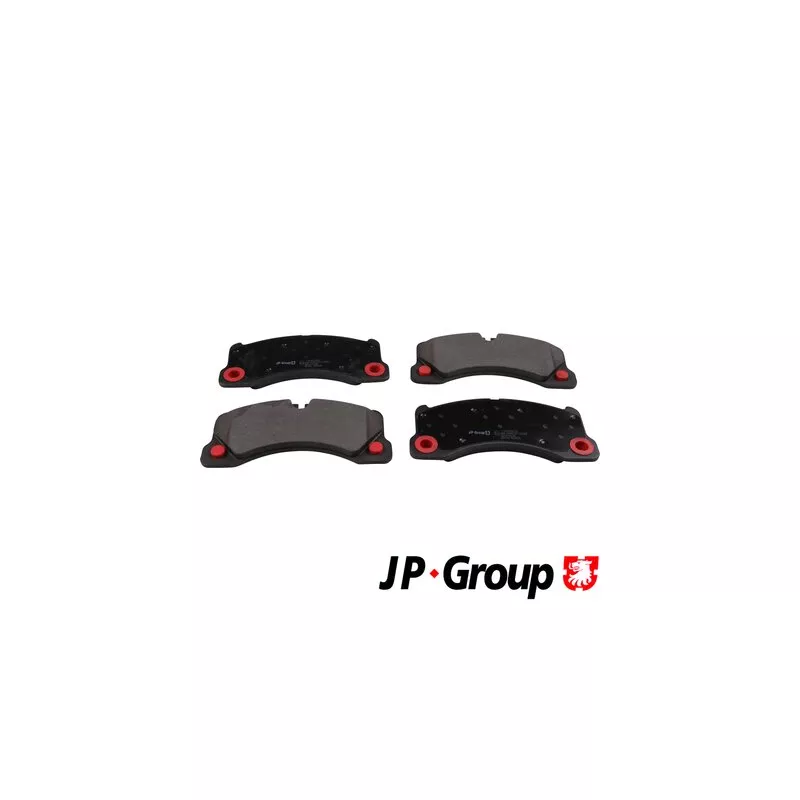 Jeu de 4 plaquettes de frein avant JP GROUP 1163613210