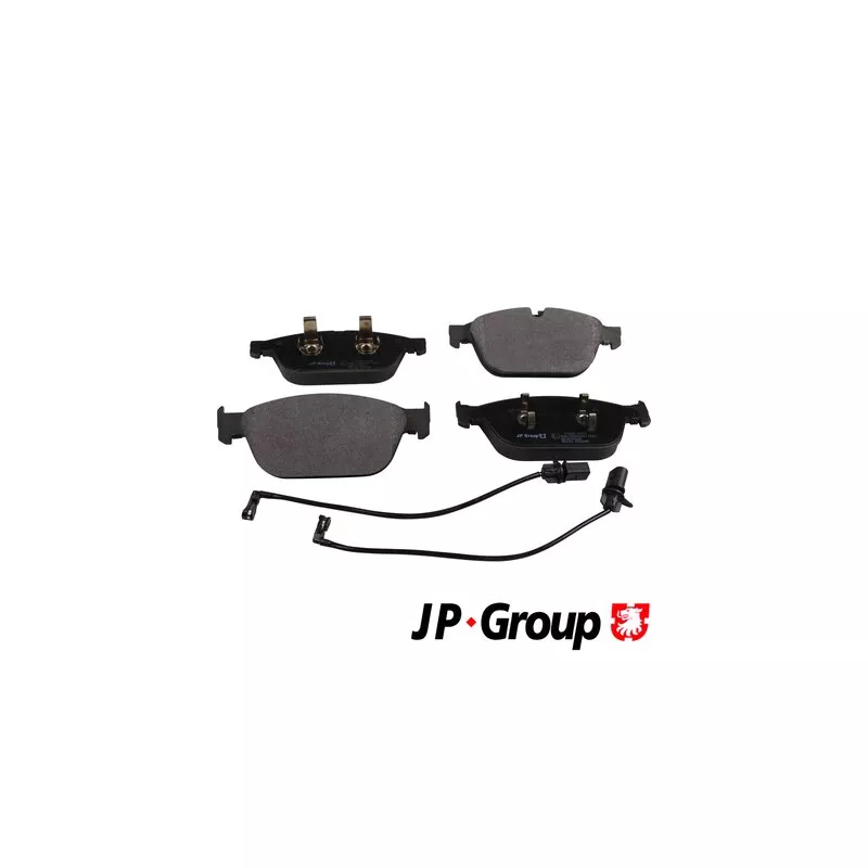 Jeu de 4 plaquettes de frein avant JP GROUP 1163613510