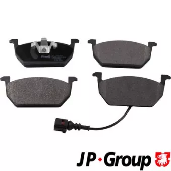 Jeu de 4 plaquettes de frein avant JP GROUP 1163614010