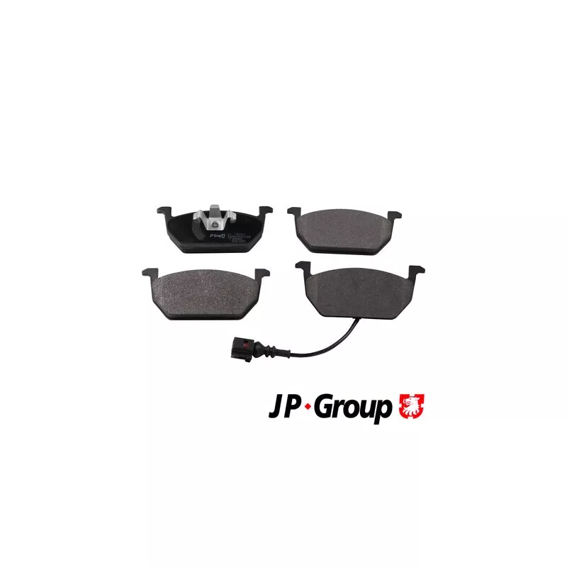 Jeu de 4 plaquettes de frein avant JP GROUP 1163614010