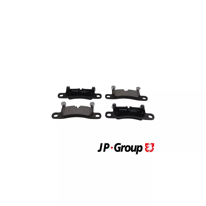 Jeu de 4 plaquettes de frein arrière JP GROUP 1163708410