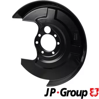 Déflecteur, disque de frein arrière gauche JP GROUP 1164303070