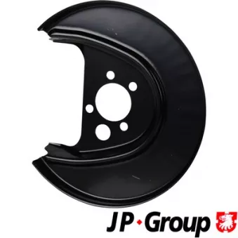 Déflecteur, disque de frein arrière gauche JP GROUP 1164303270