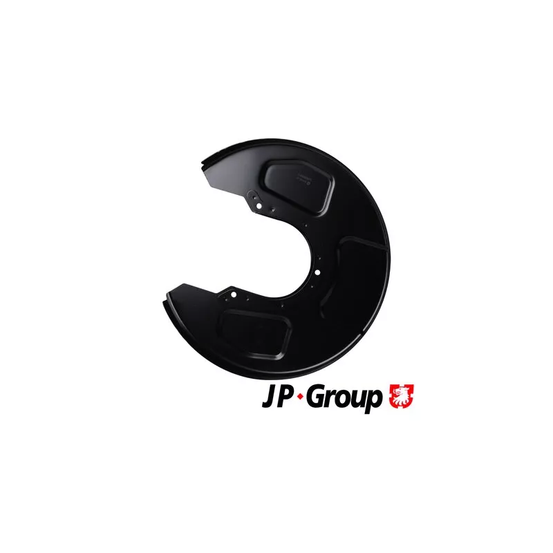 Déflecteur, disque de frein arrière gauche JP GROUP 1164303570