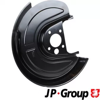 Déflecteur, disque de frein arrière gauche JP GROUP 1164303870