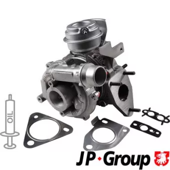 Turbocompresseur, suralimentation JP GROUP 1217401100