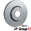 Jeu de 2 disques de frein avant JP GROUP 1263100400 - Visuel 1