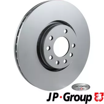 Jeu de 2 disques de frein avant JP GROUP 1263100500