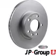 Jeu de 2 disques de frein avant JP GROUP 1263101600 - Visuel 1