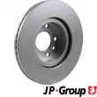 Jeu de 2 disques de frein avant JP GROUP 1263101600 - Visuel 2