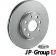 Jeu de 2 disques de frein avant JP GROUP 1263104100 - Visuel 1