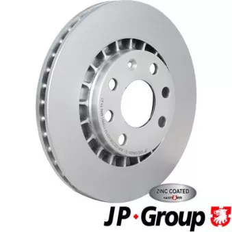 Jeu de 2 disques de frein avant JP GROUP 1263104200