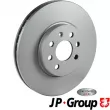 Jeu de 2 disques de frein avant JP GROUP 1263104400 - Visuel 1
