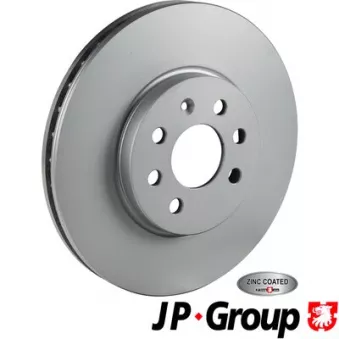 Jeu de 2 disques de frein avant JP GROUP 1263104400