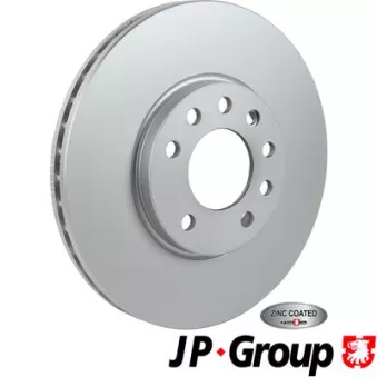Jeu de 2 disques de frein avant JP GROUP 1263104900
