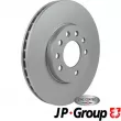 Jeu de 2 disques de frein avant JP GROUP 1263105200 - Visuel 1