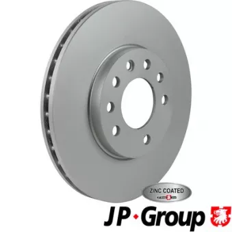 Jeu de 2 disques de frein avant JP GROUP 1263105200