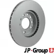 Jeu de 2 disques de frein avant JP GROUP 1263105200 - Visuel 2