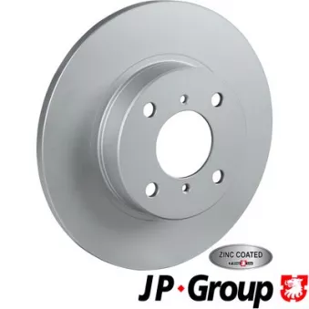Jeu de 2 disques de frein avant JP GROUP 1263105700