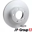 Jeu de 2 disques de frein avant JP GROUP 1263106100 - Visuel 1