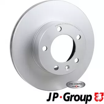 Jeu de 2 disques de frein avant JP GROUP 1263106100