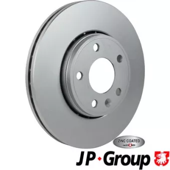 Jeu de 2 disques de frein avant JP GROUP 1263106200