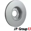 Jeu de 2 disques de frein avant JP GROUP 1263106200 - Visuel 2