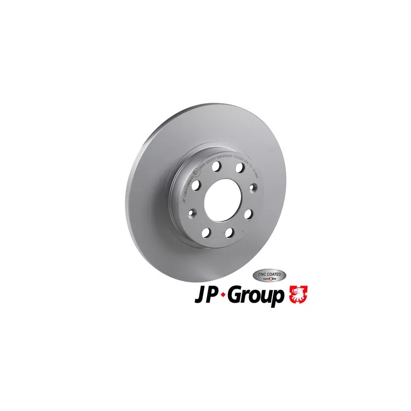 Jeu de 2 disques de frein avant JP GROUP 1263106900