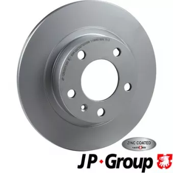Jeu de 2 disques de frein avant JP GROUP 1263201300