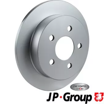 Jeu de 2 disques de frein avant JP GROUP 1263201600
