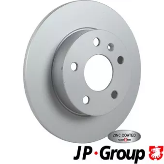 Jeu de 2 disques de frein avant JP GROUP 1263202500