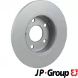 Jeu de 2 disques de frein avant JP GROUP 1263202500 - Visuel 2