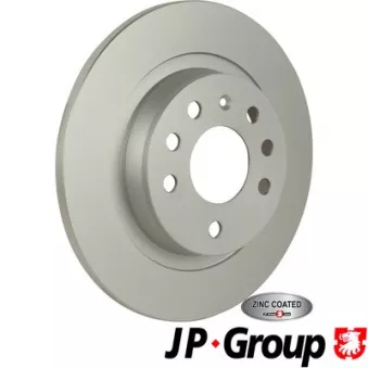 Jeu de 2 disques de frein avant JP GROUP 1263202700