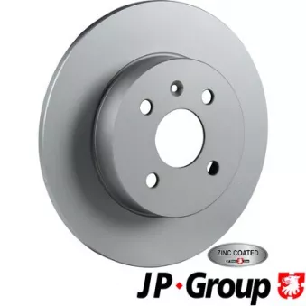 Jeu de 2 disques de frein avant JP GROUP 1263202800