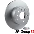 Jeu de 2 disques de frein avant JP GROUP 1263203100 - Visuel 1