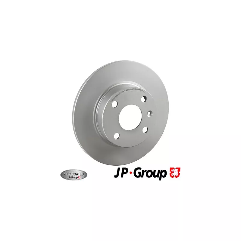 Jeu de 2 disques de frein avant JP GROUP 1263203300