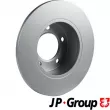 Jeu de 2 disques de frein avant JP GROUP 1263203700 - Visuel 2