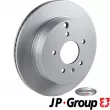 Jeu de 2 disques de frein avant JP GROUP 1263203800 - Visuel 1