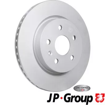 Jeu de 2 disques de frein avant JP GROUP 1263204000